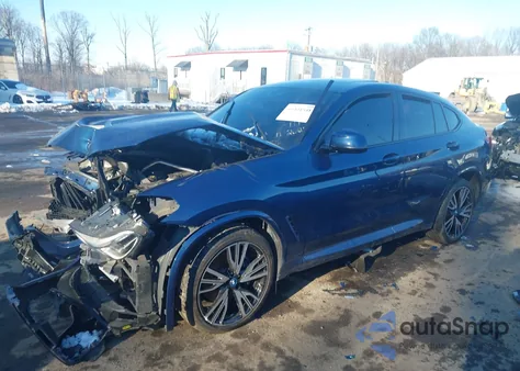 2021 BMW X4 M40I from USA, damaged, VIN 5UX2V5C04M9E77729